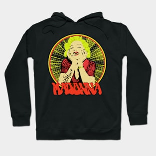 Madonna cartoon rebelheart Hoodie